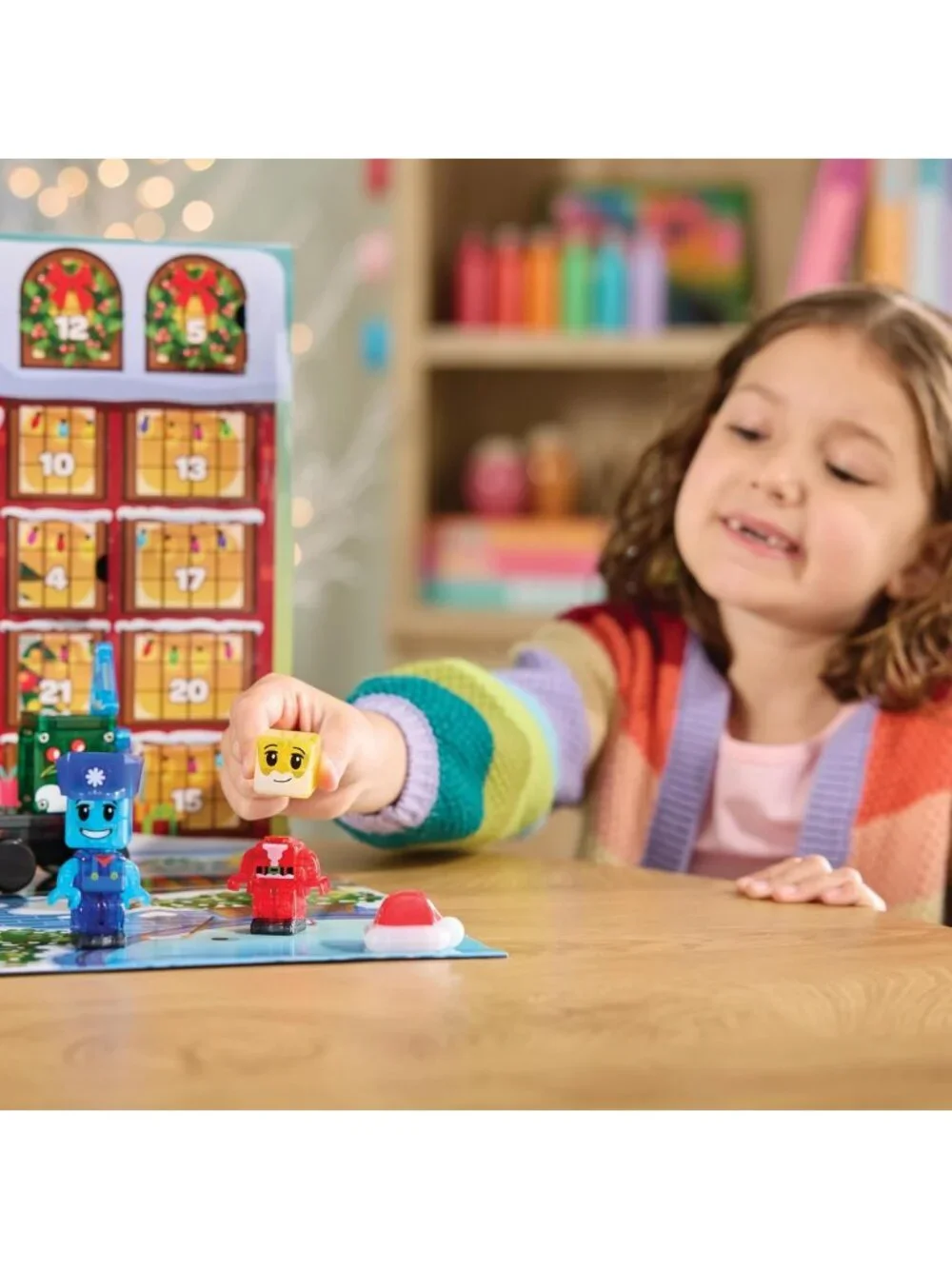 Magnetic Building Set - 34-Piece Advent Calendar, Fun Construction Toy for Kids